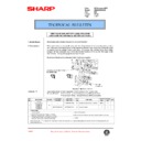 Sharp AR-280 (serv.man83) Technical Bulletin