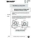 Sharp AR-285 (serv.man123) Technical Bulletin