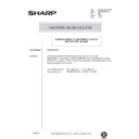 Sharp AR-285 (serv.man136) Technical Bulletin