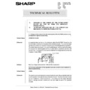 Sharp AR-285 (serv.man143) Technical Bulletin