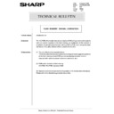 Sharp AR-285 (serv.man144) Technical Bulletin