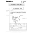Sharp AR-285 (serv.man145) Technical Bulletin