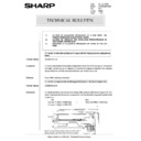 Sharp AR-285 (serv.man156) Technical Bulletin