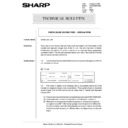 Sharp AR-285 (serv.man159) Technical Bulletin
