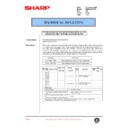 Sharp AR-285 (serv.man56) Technical Bulletin
