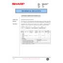 Sharp AR-285 (serv.man62) Technical Bulletin