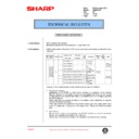 Sharp AR-286 (serv.man37) Technical Bulletin