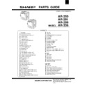 Sharp AR-286 (serv.man6) Parts Guide