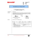 Sharp AR-287 (serv.man67) Technical Bulletin