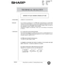 Sharp AR-336 (serv.man104) Technical Bulletin