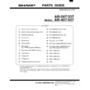 Sharp AR-337 (serv.man7) Parts Guide