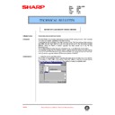 Sharp AR-405 (serv.man108) Technical Bulletin
