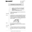 Sharp AR-405 (serv.man134) Technical Bulletin
