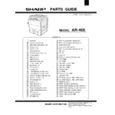 Sharp AR-405 (serv.man20) Parts Guide