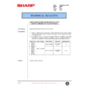 Sharp AR-405 (serv.man63) Technical Bulletin