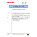 Sharp AR-405 (serv.man74) Technical Bulletin