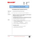Sharp AR-405 (serv.man94) Technical Bulletin