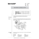 Sharp AR-5040 (serv.man10) Technical Bulletin