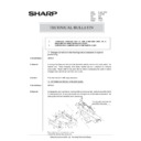 Sharp AR-5040 (serv.man13) Technical Bulletin