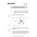 Sharp AR-5040 (serv.man14) Technical Bulletin