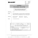 Sharp AR-5040 (serv.man26) Technical Bulletin