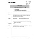 Sharp AR-5040 (serv.man27) Technical Bulletin