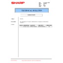 Sharp AR-5040 (serv.man3) Technical Bulletin
