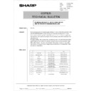 Sharp AR-5040 (serv.man31) Technical Bulletin