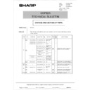Sharp AR-5040 (serv.man32) Technical Bulletin