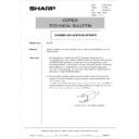 Sharp AR-5040 (serv.man34) Technical Bulletin