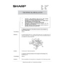 Sharp AR-5040 (serv.man8) Technical Bulletin