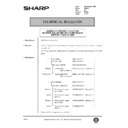 Sharp AR-505 (serv.man122) Technical Bulletin