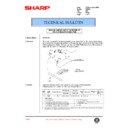 Sharp AR-505 (serv.man75) Technical Bulletin