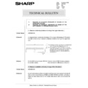 Sharp AR-5125 (serv.man15) Technical Bulletin