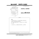 Sharp AR-5125 (serv.man2) Parts Guide
