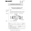 Sharp AR-5132 (serv.man100) Technical Bulletin