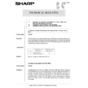 Sharp AR-5132 (serv.man101) Technical Bulletin