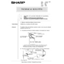Sharp AR-5132 (serv.man103) Technical Bulletin