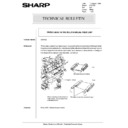Sharp AR-5132 (serv.man104) Technical Bulletin