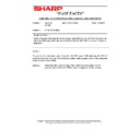 Sharp AR-5132 (serv.man119) Technical Bulletin