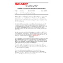Sharp AR-5132 (serv.man122) Technical Bulletin
