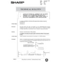 Sharp AR-5132 (serv.man65) Technical Bulletin