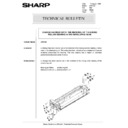 Sharp AR-5132 (serv.man68) Technical Bulletin