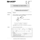 Sharp AR-5132 (serv.man69) Technical Bulletin