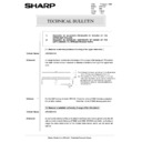 Sharp AR-5132 (serv.man70) Technical Bulletin