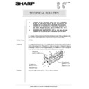 Sharp AR-5132 (serv.man72) Technical Bulletin
