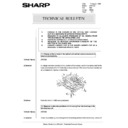 Sharp AR-5132 (serv.man73) Technical Bulletin