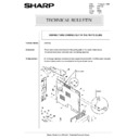 Sharp AR-5132 (serv.man81) Technical Bulletin
