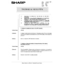 Sharp AR-5132 (serv.man82) Technical Bulletin