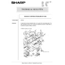Sharp AR-5132 (serv.man98) Technical Bulletin